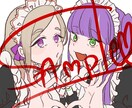 アイコンイラスト描きます 可愛い、かっこいいアイコンイラストをあなたに イメージ1