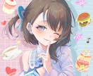 かわいい表情をキラキラとした絵柄でご提供します あの子のかわいい表情をお届けします！！ イメージ6