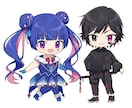 ちまっとかわいい！ミニキャラ制作致します サムネや配信画面、IRIAM返礼品、グッズ制作にオススメ！ イメージ9