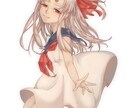 期間限定料金・綺麗なイラスト作成します 綺麗で儚げな人物絵・CP絵(NL/GL) イメージ6