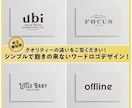 シンプルで飽きの来ないワードロゴをデザインします 『カンブリア宮殿』出演のプロがワードロゴをデザインします ！ イメージ1