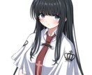 アニメ塗り風人物イラストお描きします SNSアイコン、動画用イラスト、サムネイルなど イメージ2