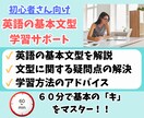 初心者向け！英語の基本文型の学習をサポートします 英語の基本文型を学んで土台作りをしましょう！ イメージ1