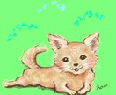 ペットの似顔絵イラスト制作します ペットのお写真から、ふわかわイラスト制作いたします。 イメージ1