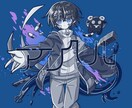 歌ってみた等のサムネイルに使えるイラスト作成します 色々なMVのイラストを自分なりに再現いたします！ イメージ1