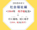 一発合格した保育士試験のゴロ合わせシートあります 簡単に覚えられる自作の語呂合わせ暗記シートです、9教科あり イメージ5