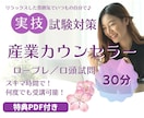産業カウンセラー試験対策／実技の面接練習できます 口頭試問含めロープレ練習ができます。CLと試験官役します。 イメージ1