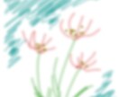 ご希望のお花のがありましたら描きます ふんわりとしたお花の絵を主に描いています。 イメージ1