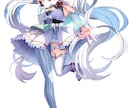 VTuber、IRIAM用立ち絵制作します 商用利用可能！色鮮やかな塗りが得意です♪ イメージ5