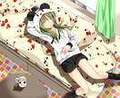 １枚絵描きます 動画用、表紙などに如何でしょうか。 イメージ5