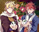 色鮮やかなイラストを作成させていただきます キラキラでかっこいい、かわいいキャラクターをどうぞ！ イメージ1