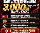 Youtubeの再生数を3,000回増やします おすすめ欄に載りやすく！安心の60日間の補填保証付きです。 イメージ7
