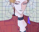 SNS等アイコンのイラスト書かせて頂きます かっこいい男性キャラクターが得意です！ イメージ2