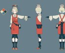 オリジナルキャラクターのイラスト・デザイン描きます 世界観のある可愛い女の子描きます イメージ5