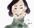 ゆるい似顔絵イラスト描きます まじめ/ゆるどちらも描けます☺︎ご希望のイメージを下さい。 イメージ2