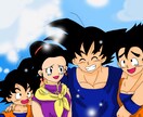 ドラゴンボールのイラスト描きます オリジナルなイラストが欲しい方に！♡ イメージ2