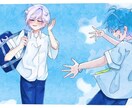 唯一無二の絵柄で描きます サムネ等で使われる場合は言って頂ければ丁寧に描きます。 イメージ4