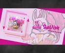 ロゴデザイン【高品質マスコットロゴを制作】します SNS/eスポーツ/ゲーム/チーム/配信/YouTube イメージ5