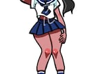 IRIAM、TRPG、などの立ち絵描きます もちもちで可愛い立ち絵にしてみませんか？ イメージ5