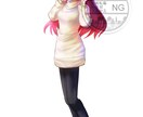 オリジナルキャラクターの立ち絵を制作いたします 透明感のある塗りとファンタジー系デザインが得意です。 イメージ7