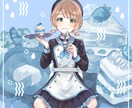 アイコン.歌ってみた.グッズ.一枚絵など描きます 透明感のある雰囲気が得意です！商用利用◎ イメージ3
