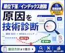インデックス削除・順位下落の原因を診断します 全日本SEO協会認定×WEBエンジニアが原因を技術診断 イメージ1
