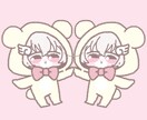 ゆる～い着ぐるみミニキャラ描きます ゆるっと、ふわっとしたミニキャラを描いてます´`* イメージ2