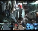 女性キャラ、男性キャラなどを描きます 女性や男性、背景を中心としたアイコン、立ち絵、サムネ絵など イメージ2