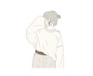 最速！？商用利用にも使えるイラストすぐ描きます ❁似顔絵や思い出をイラストに❁顔なし雰囲気イラスト イメージ1