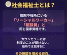 社会福祉士が障害に関する相談に乗ります 【深夜OK・国家資格】相談援助のプロがあなたの悩みを聞きます イメージ6