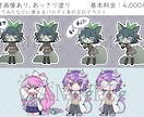 かわいいミニキャラ描きます 最短【3日】から！デフォルメ、カートゥーンなど絵柄寄せも！ イメージ4