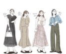 ニュアンスのある繊細な人物イラストを描きます しっかりヒアリング！アイコン、広告、挿絵におすすめ！ イメージ6