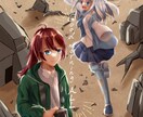 ご希望に沿ったイラストを制作します サムネイル、TRPGの立ち絵などにお使いください。 イメージ6