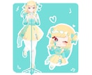 実績作りのため低価格！かわいいイラスト制作します アイコン・立ち絵・1枚絵OK！ イメージ7