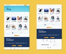 HPサイトを作ります デザイン〜サイト構築まで一貫して対応いたします イメージ9