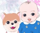 写真を元に少女漫画風似顔絵作成します 少女漫画風のやわらかな似顔絵を作成いたします。 イメージ5