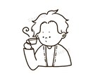 シンプルでかわいい線画アイコン描きます 7月31までカラー無料！思わず目が止まるあなただけのアイコン イメージ1