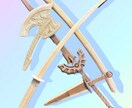 木で出来たあの武器をオーダーメイドします 職人が１つ１つ丁寧に仕上げる最高級の木の武器屋さん イメージ3