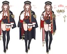 キャラデザ/その他イラスト製作承ります キャラデザや立ち絵/一枚絵のイラスト製作を募集してます！ イメージ3