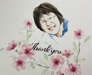 手描きで優しいタッチでリアルな似顔絵描きます 写真をお送り頂いて色鉛筆と水彩を使ってイラストを作成致します イメージ3