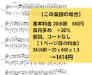 楽譜を丁寧に綺麗に移調します 他店より読みやすく、正確と好評です イメージ3