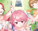 オリジナルイラスト、キャラデザ、ミニキャラ描きます アイコン◎動画用◎サムネイル用◎配信用◎個人的観賞用◎ イメージ6