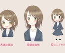 少女漫画系のカラーイラスト、アイコン描きます SNS用アイコン、カラーイラストを少女漫画系の絵柄で作成！ イメージ5