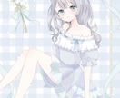 商用無料！全力で可愛い女の子を描きます ラフまで修正無制限！アイコンやミニキャラに是非！ イメージ6