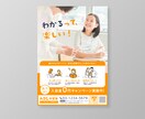 信頼が伝わるチラシ・パンフレット制作します B2B・士業・個人事業主向け｜信頼と誠実さが伝わるデザイン イメージ2
