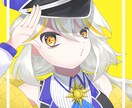 鮮やかで精巧なイラストを描きます 配信用の立ち絵やサムネ、記念日イラストを探している方向け! イメージ2