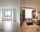 お部屋写真から理想のインテリアイメージを作ります （家具を買う前に理想のお部屋を画像で確認） イメージ4