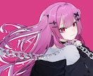 SNSや動画用のアイコン・立ち絵制作しますます キャラの個性に寄り添って仕上げます イメージ5