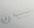 コンセプトが伝わるロゴを制作いたします 修正回数無制限｜オシャレ｜上品｜開業準備の方も安心 イメージ2