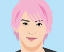 リアルでポップな似顔絵描きます SNSのアイコン、プロフィール画像等に是非!! イメージ2